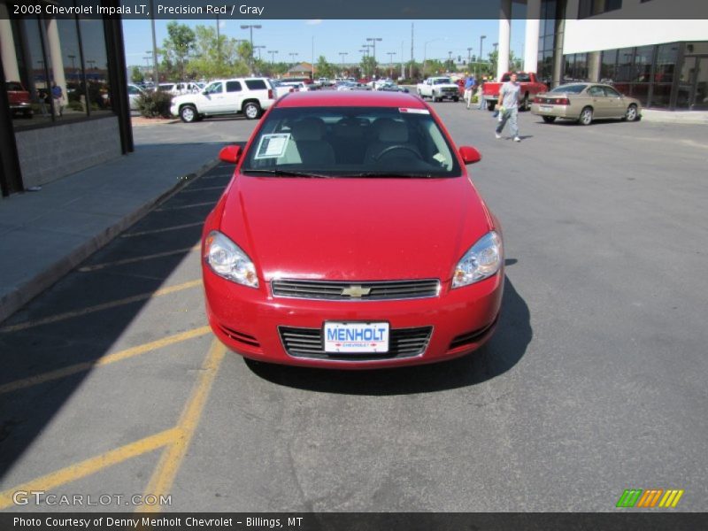 Precision Red / Gray 2008 Chevrolet Impala LT