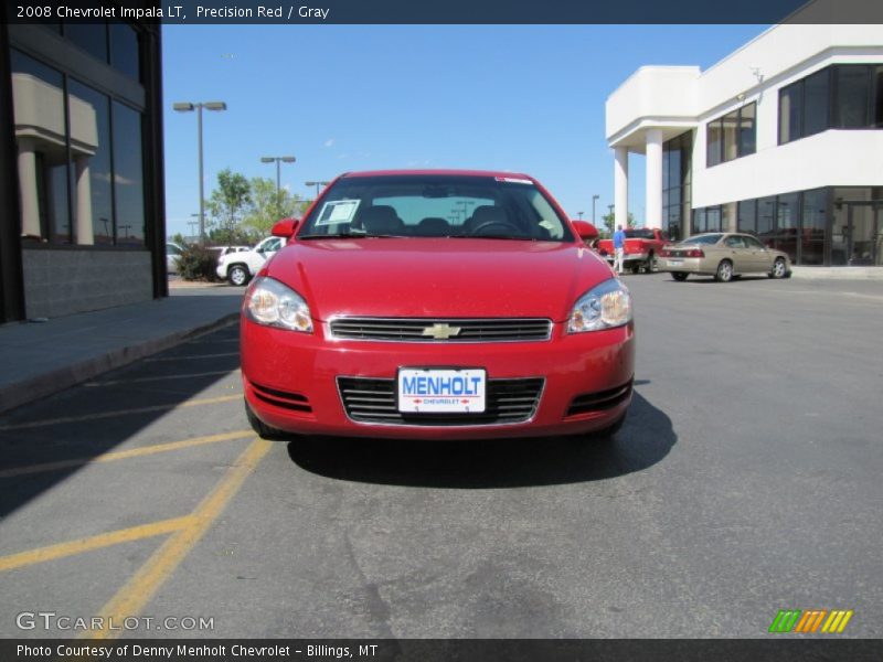 Precision Red / Gray 2008 Chevrolet Impala LT