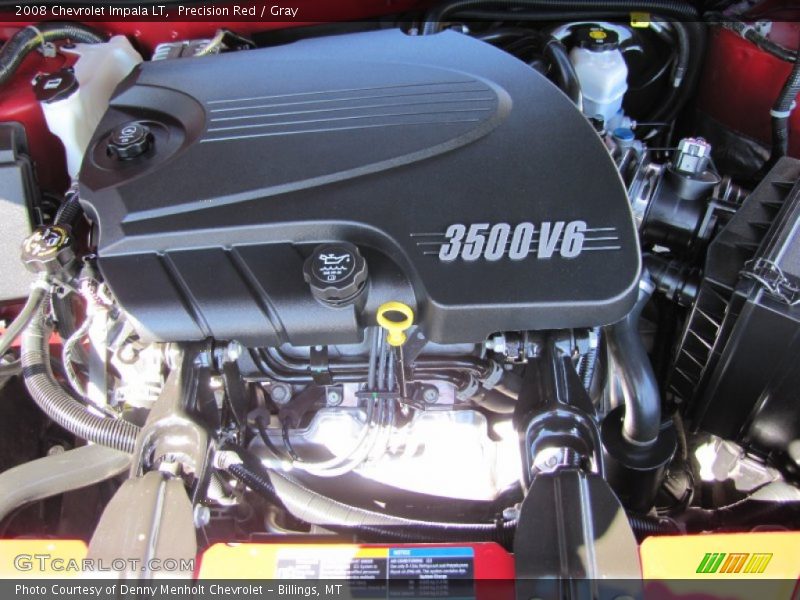 Precision Red / Gray 2008 Chevrolet Impala LT