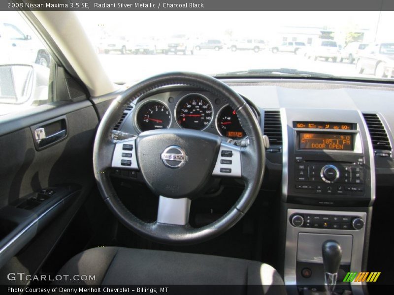 Radiant Silver Metallic / Charcoal Black 2008 Nissan Maxima 3.5 SE