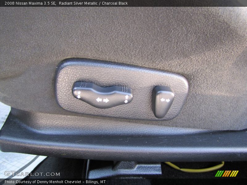 Radiant Silver Metallic / Charcoal Black 2008 Nissan Maxima 3.5 SE