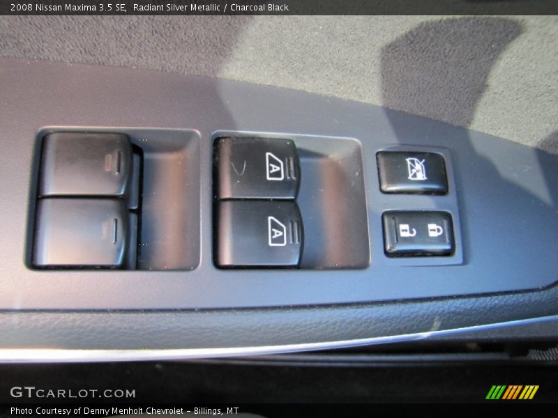 Radiant Silver Metallic / Charcoal Black 2008 Nissan Maxima 3.5 SE