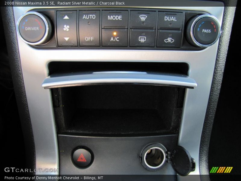 Radiant Silver Metallic / Charcoal Black 2008 Nissan Maxima 3.5 SE