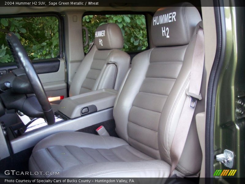  2004 H2 SUV Wheat Interior