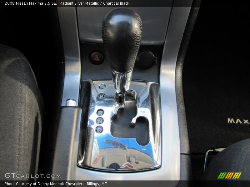 Radiant Silver Metallic / Charcoal Black 2008 Nissan Maxima 3.5 SE