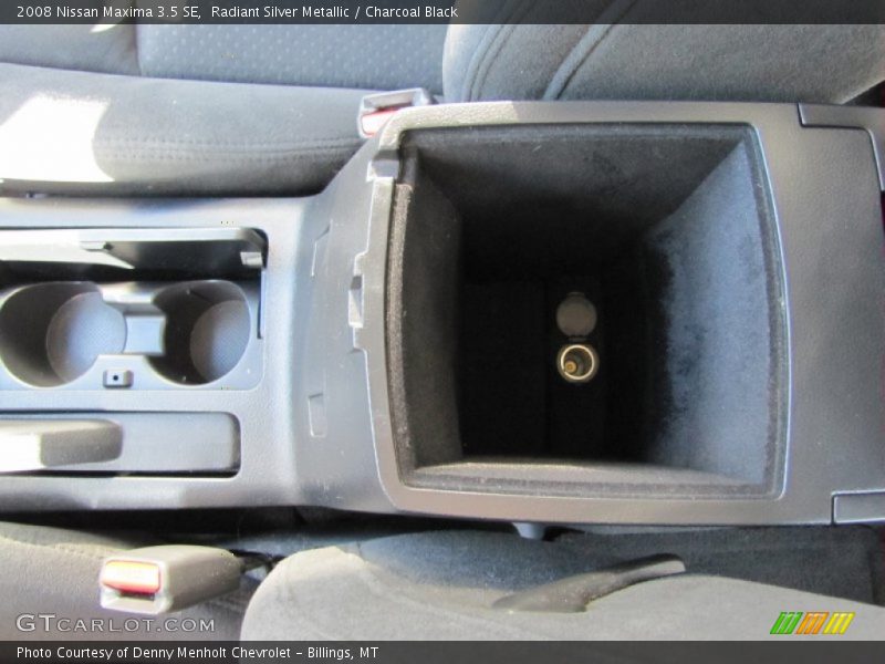 Radiant Silver Metallic / Charcoal Black 2008 Nissan Maxima 3.5 SE