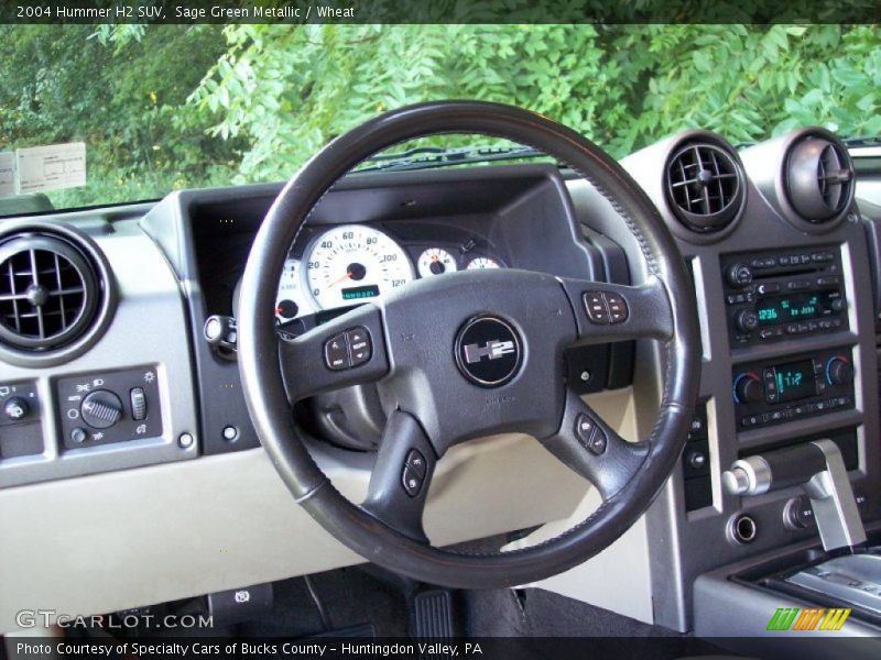  2004 H2 SUV Steering Wheel