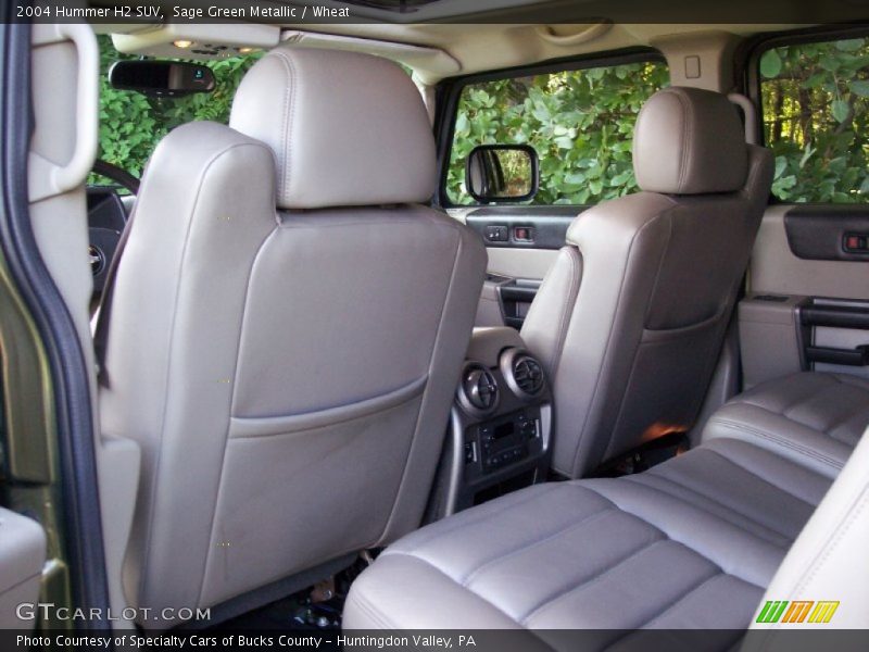  2004 H2 SUV Wheat Interior