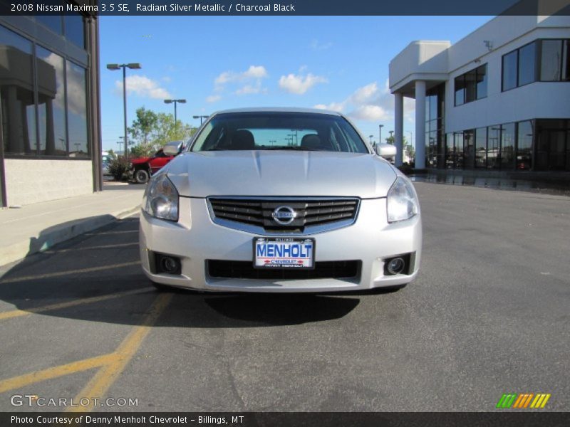 Radiant Silver Metallic / Charcoal Black 2008 Nissan Maxima 3.5 SE