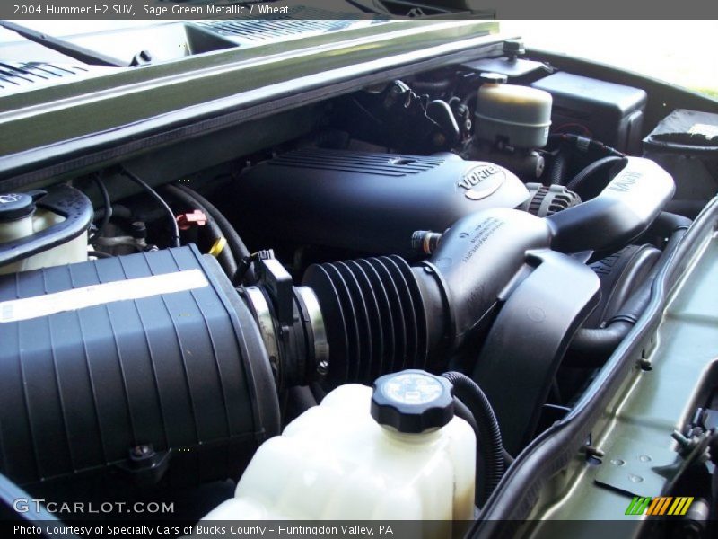  2004 H2 SUV Engine - 6.0 Liter OHV 16-Valve V8