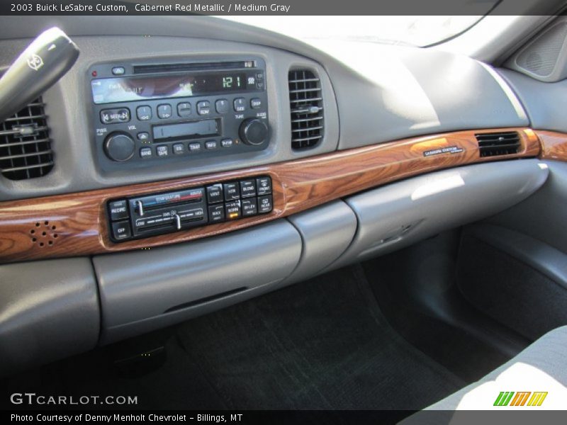 Cabernet Red Metallic / Medium Gray 2003 Buick LeSabre Custom