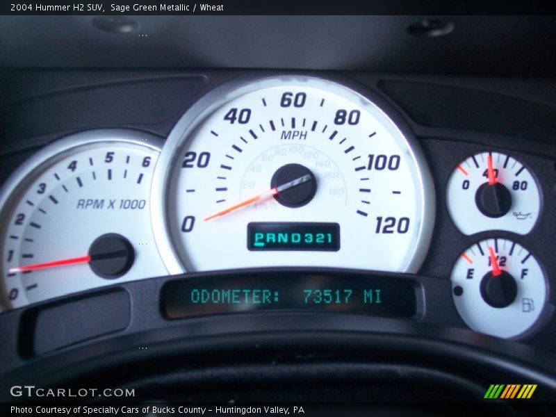  2004 H2 SUV SUV Gauges