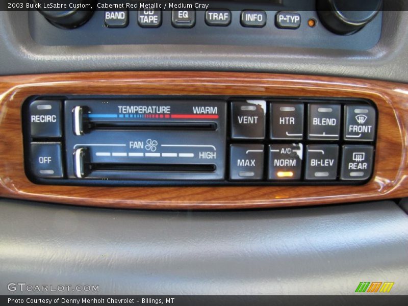 Cabernet Red Metallic / Medium Gray 2003 Buick LeSabre Custom