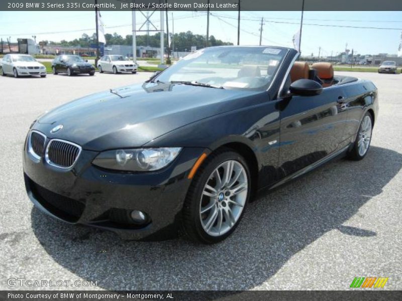 Front 3/4 View of 2009 3 Series 335i Convertible