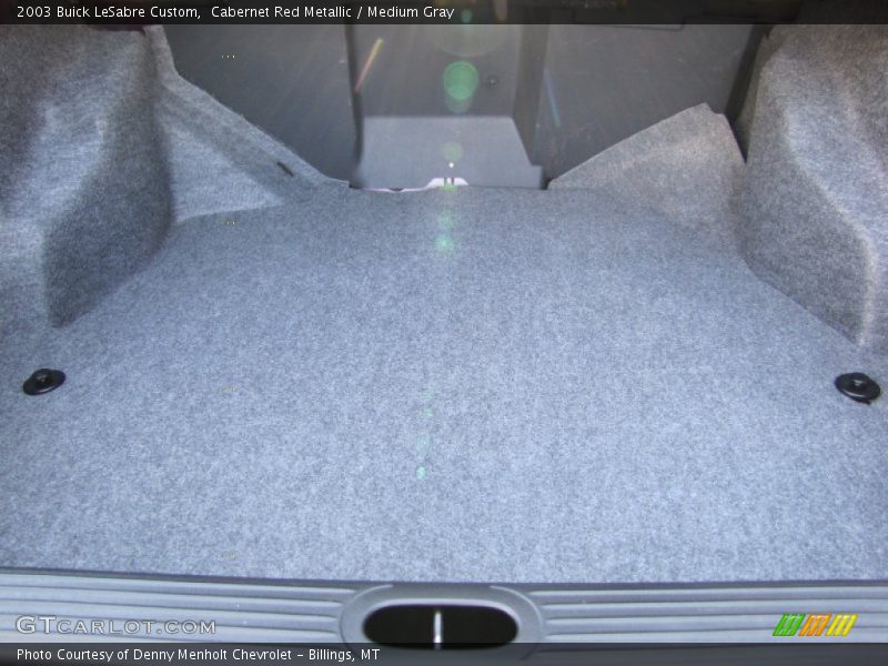 Cabernet Red Metallic / Medium Gray 2003 Buick LeSabre Custom