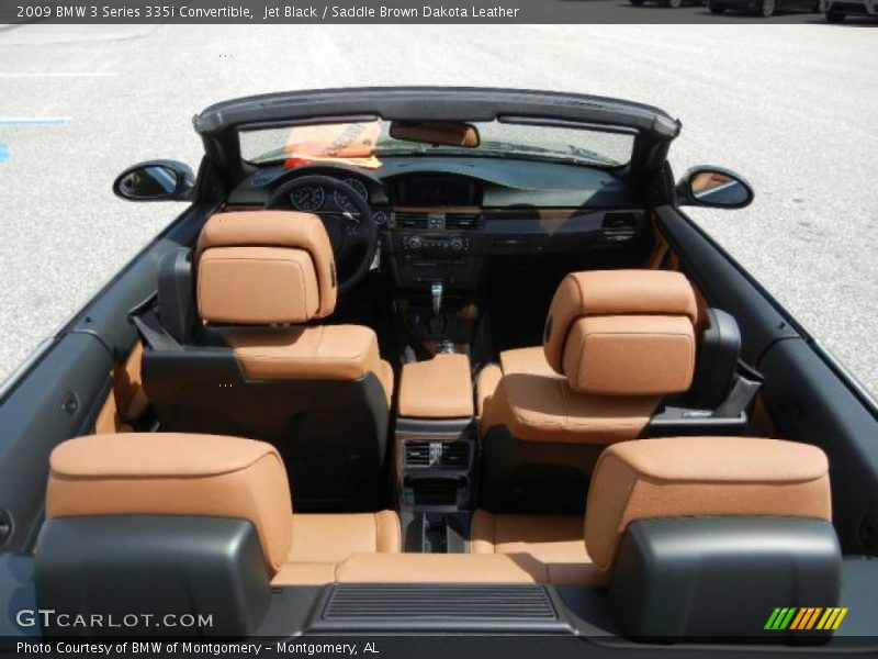  2009 3 Series 335i Convertible Saddle Brown Dakota Leather Interior