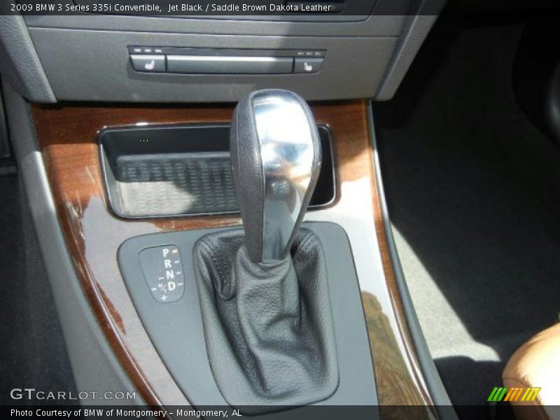 Jet Black / Saddle Brown Dakota Leather 2009 BMW 3 Series 335i Convertible