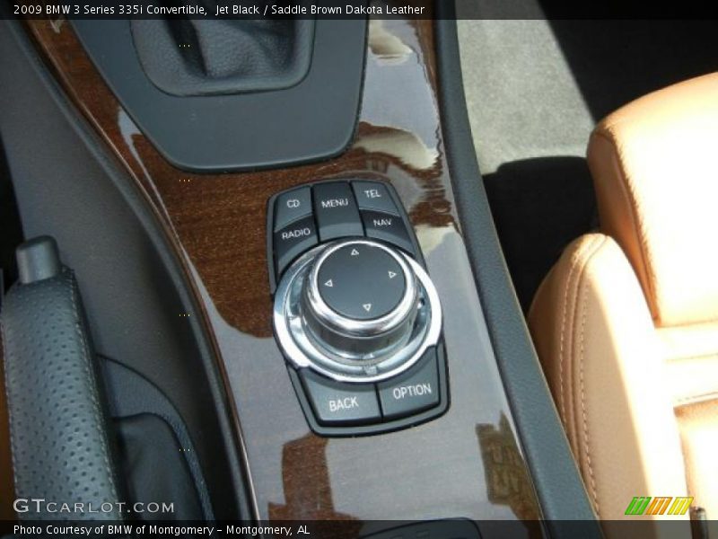 Jet Black / Saddle Brown Dakota Leather 2009 BMW 3 Series 335i Convertible