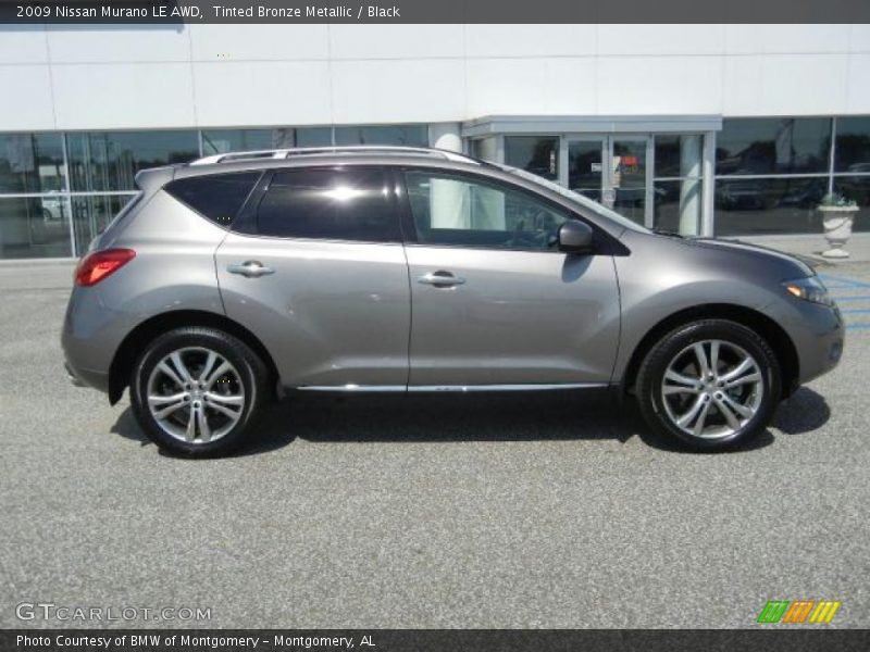 Tinted Bronze Metallic / Black 2009 Nissan Murano LE AWD
