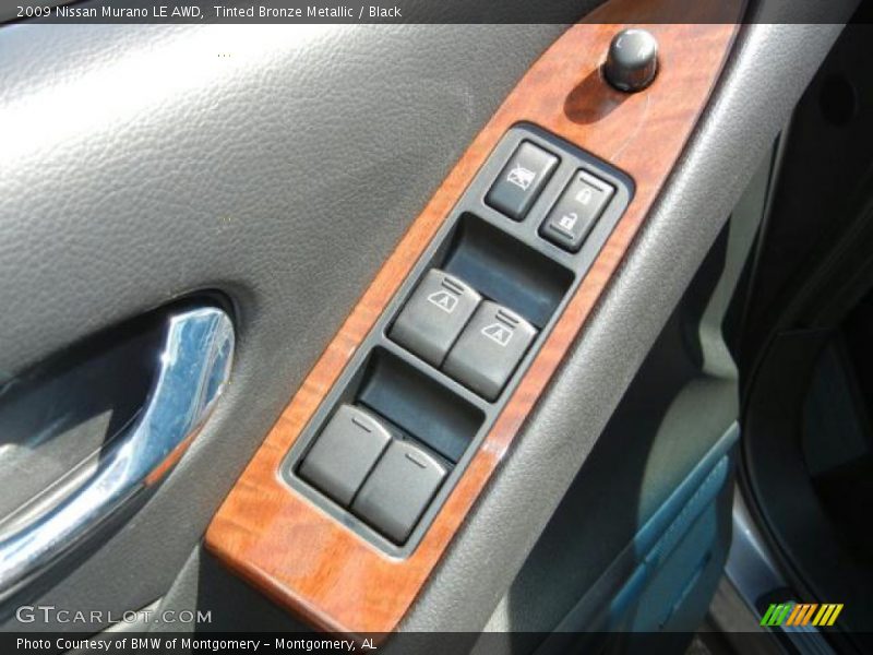 Tinted Bronze Metallic / Black 2009 Nissan Murano LE AWD