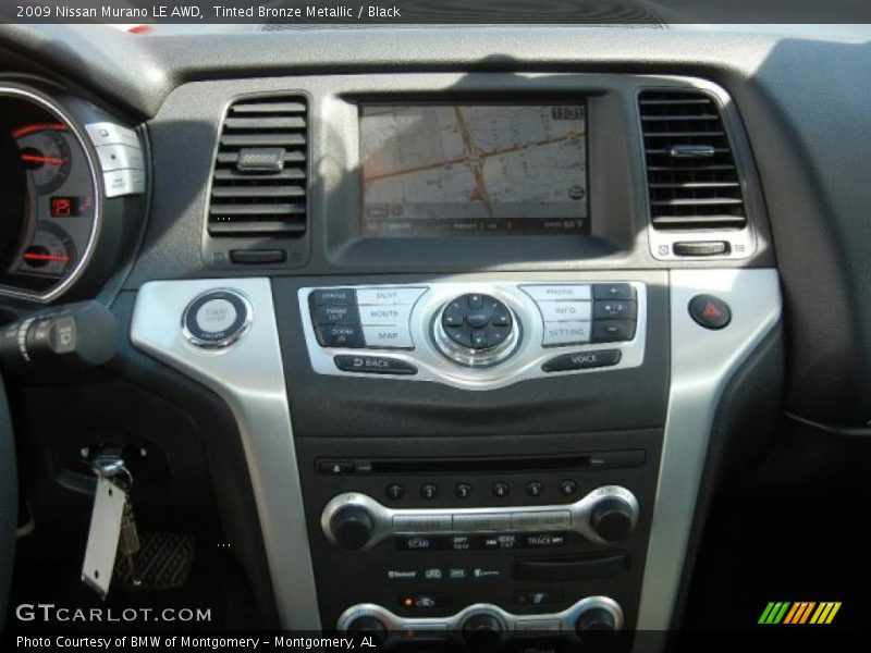 Tinted Bronze Metallic / Black 2009 Nissan Murano LE AWD