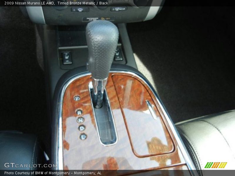 Tinted Bronze Metallic / Black 2009 Nissan Murano LE AWD