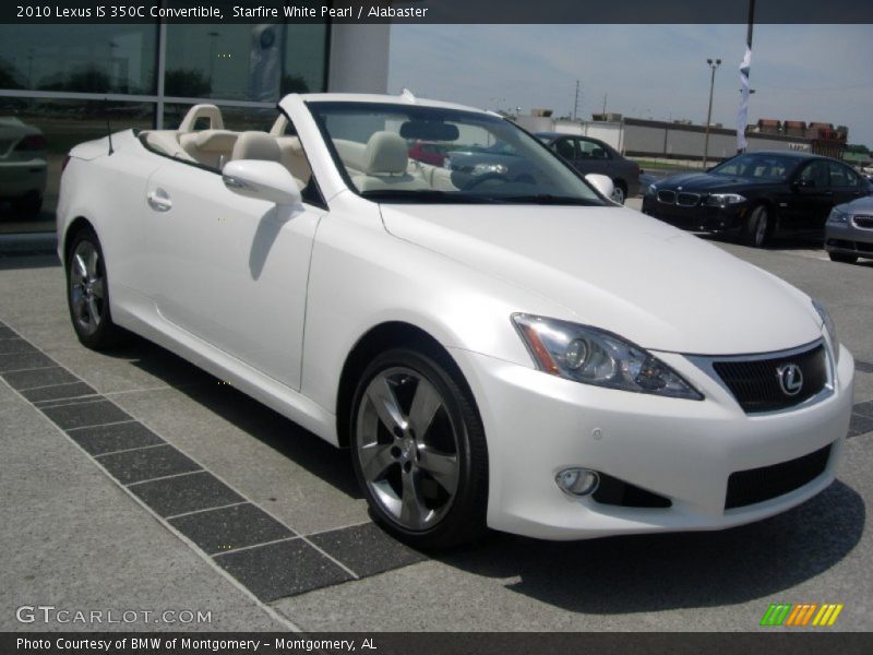 Starfire White Pearl / Alabaster 2010 Lexus IS 350C Convertible