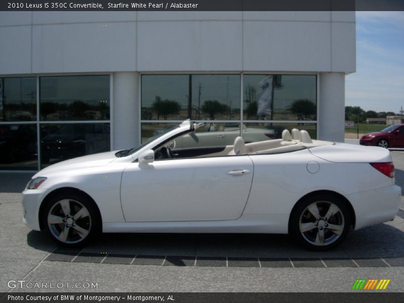 Starfire White Pearl / Alabaster 2010 Lexus IS 350C Convertible