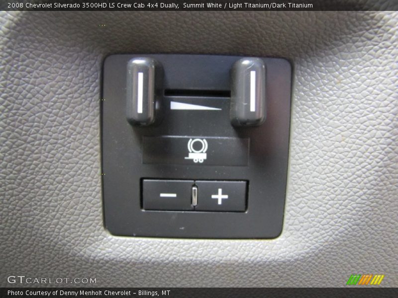 Summit White / Light Titanium/Dark Titanium 2008 Chevrolet Silverado 3500HD LS Crew Cab 4x4 Dually