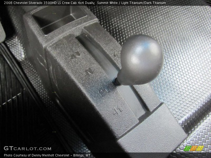 Summit White / Light Titanium/Dark Titanium 2008 Chevrolet Silverado 3500HD LS Crew Cab 4x4 Dually