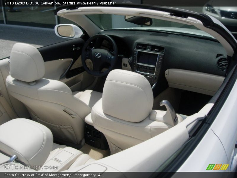 Starfire White Pearl / Alabaster 2010 Lexus IS 350C Convertible