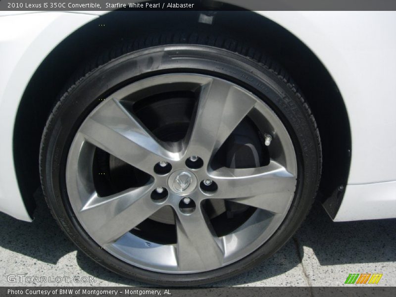 Starfire White Pearl / Alabaster 2010 Lexus IS 350C Convertible