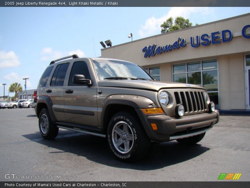 Light Khaki Metallic / Khaki 2005 Jeep Liberty Renegade 4x4