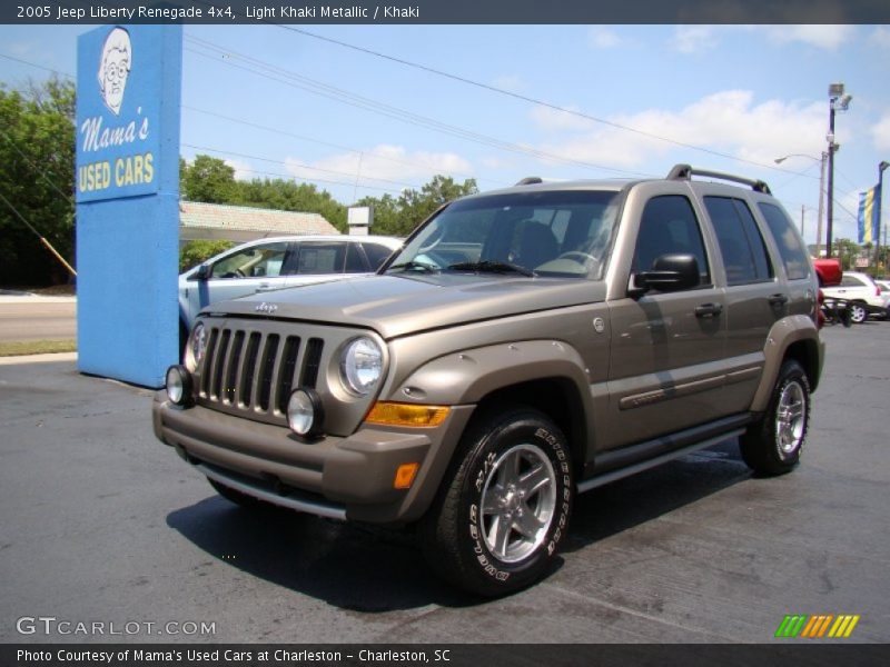 Light Khaki Metallic / Khaki 2005 Jeep Liberty Renegade 4x4