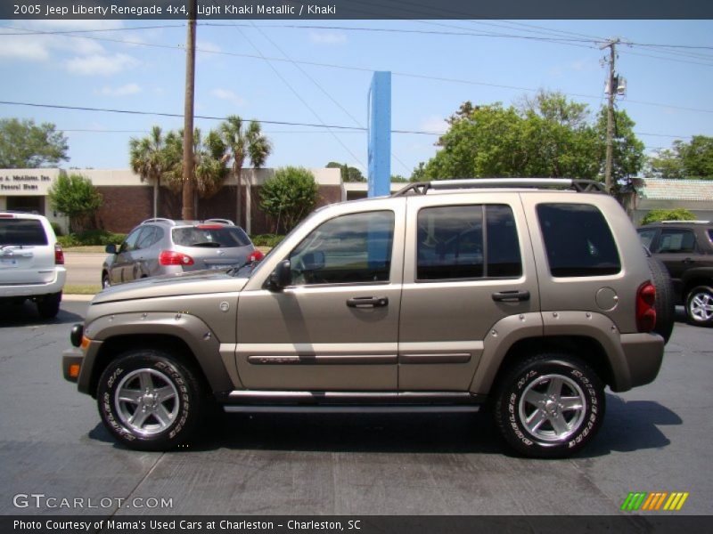 Light Khaki Metallic / Khaki 2005 Jeep Liberty Renegade 4x4