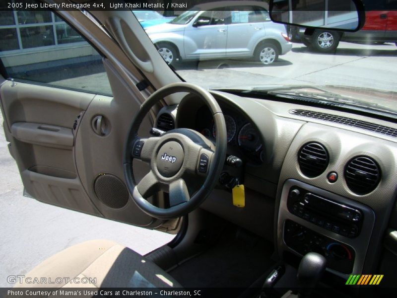 Light Khaki Metallic / Khaki 2005 Jeep Liberty Renegade 4x4