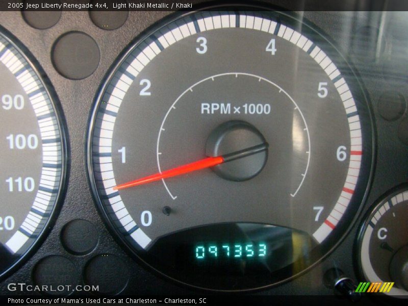 Light Khaki Metallic / Khaki 2005 Jeep Liberty Renegade 4x4