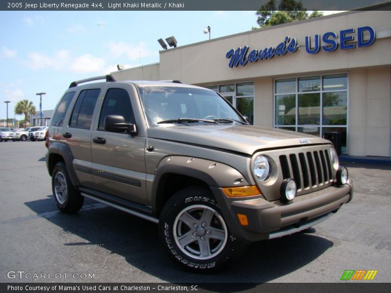 Light Khaki Metallic / Khaki 2005 Jeep Liberty Renegade 4x4