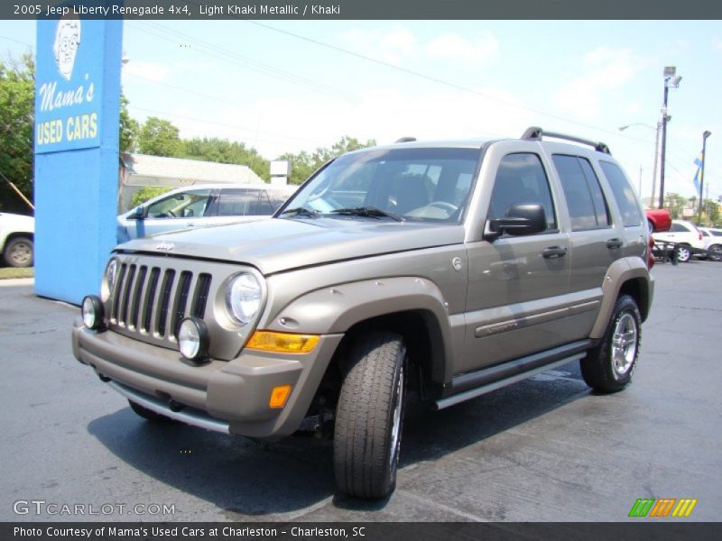 Light Khaki Metallic / Khaki 2005 Jeep Liberty Renegade 4x4