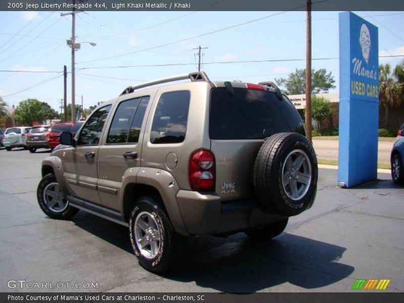 Light Khaki Metallic / Khaki 2005 Jeep Liberty Renegade 4x4