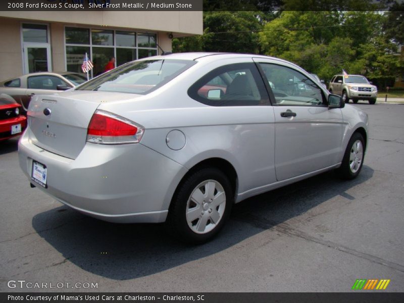 Silver Frost Metallic / Medium Stone 2008 Ford Focus S Coupe