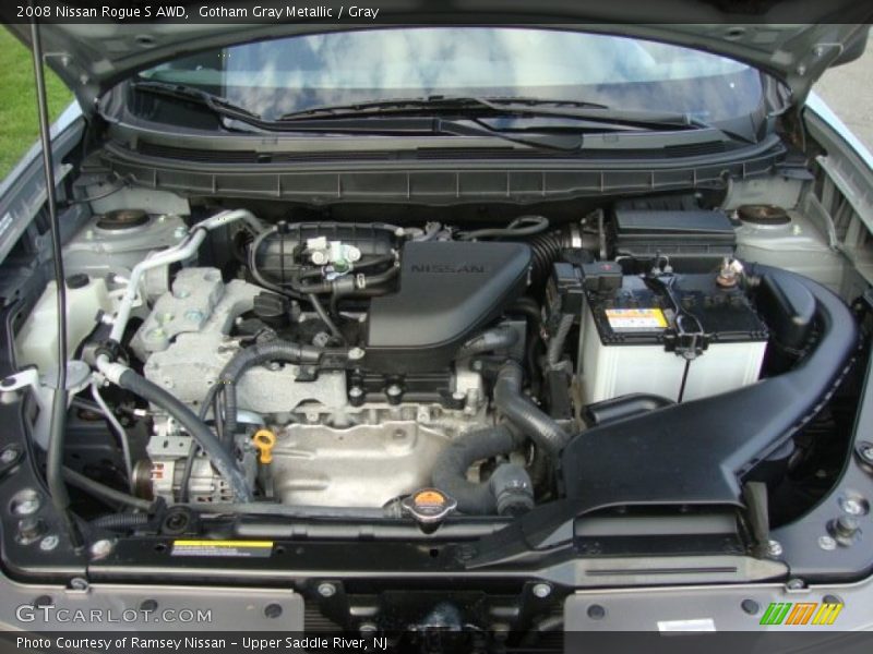 Gotham Gray Metallic / Gray 2008 Nissan Rogue S AWD
