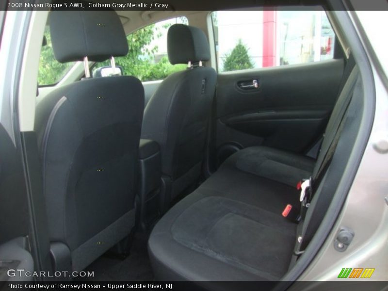 Gotham Gray Metallic / Gray 2008 Nissan Rogue S AWD