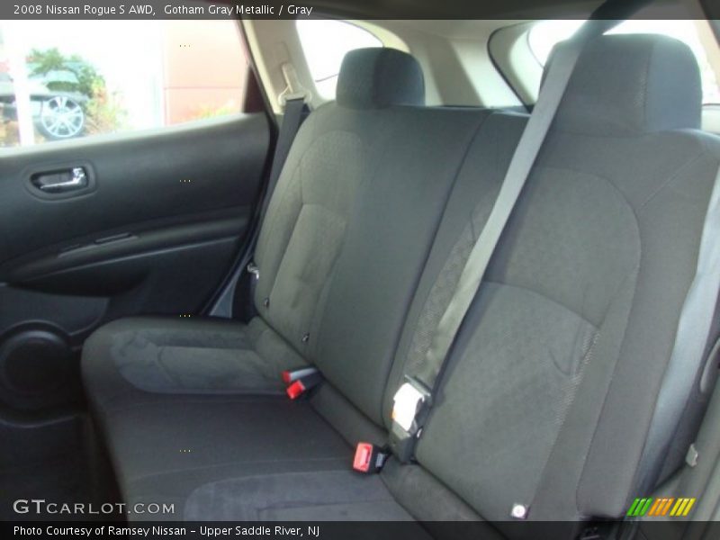 Gotham Gray Metallic / Gray 2008 Nissan Rogue S AWD