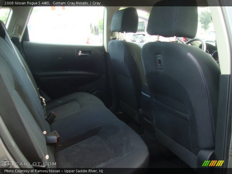 Gotham Gray Metallic / Gray 2008 Nissan Rogue S AWD