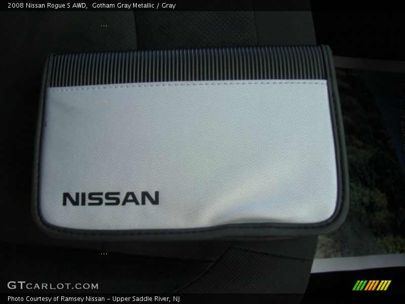 Gotham Gray Metallic / Gray 2008 Nissan Rogue S AWD