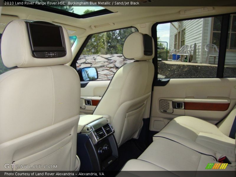 Buckingham Blue Metallic / Sand/Jet Black 2010 Land Rover Range Rover HSE