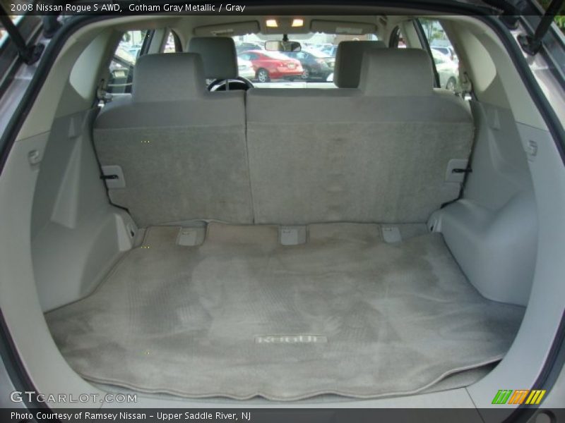 Gotham Gray Metallic / Gray 2008 Nissan Rogue S AWD