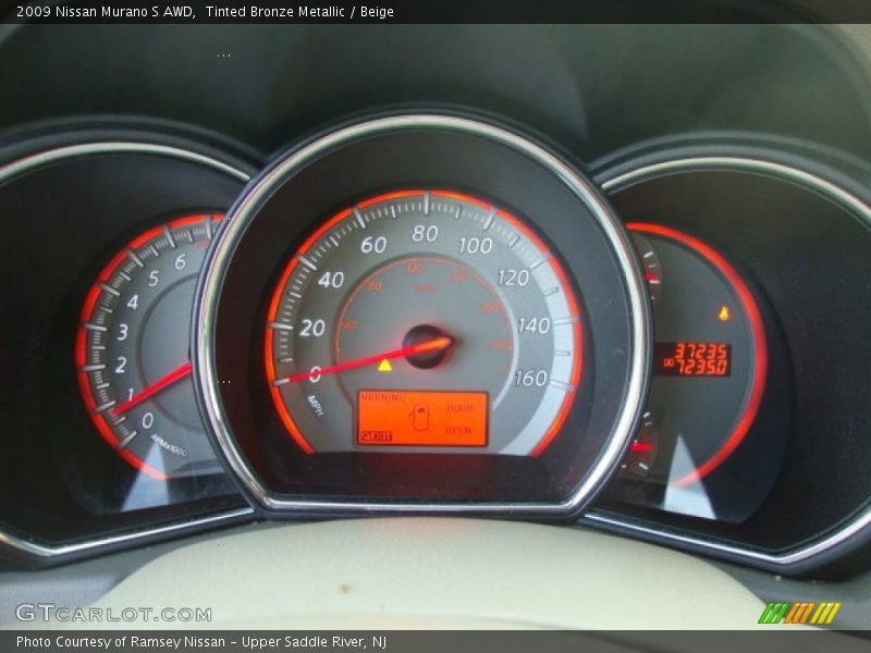 Tinted Bronze Metallic / Beige 2009 Nissan Murano S AWD