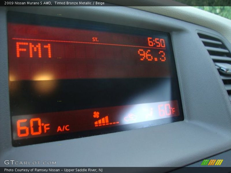 Tinted Bronze Metallic / Beige 2009 Nissan Murano S AWD